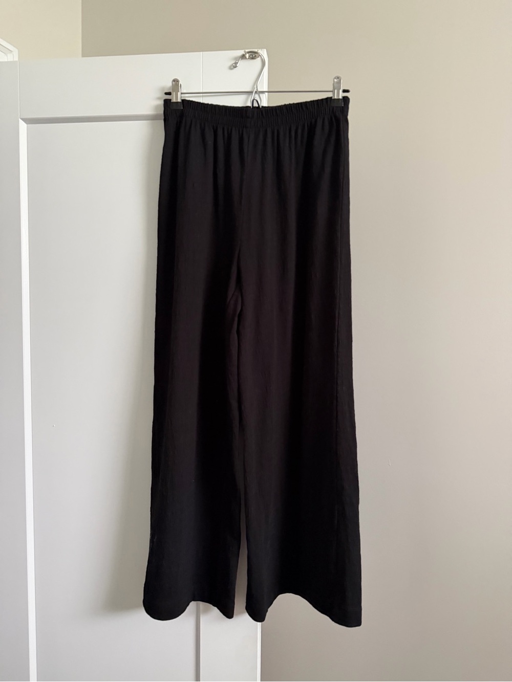 Z Supply Black Wide Leg Pull-On Pants